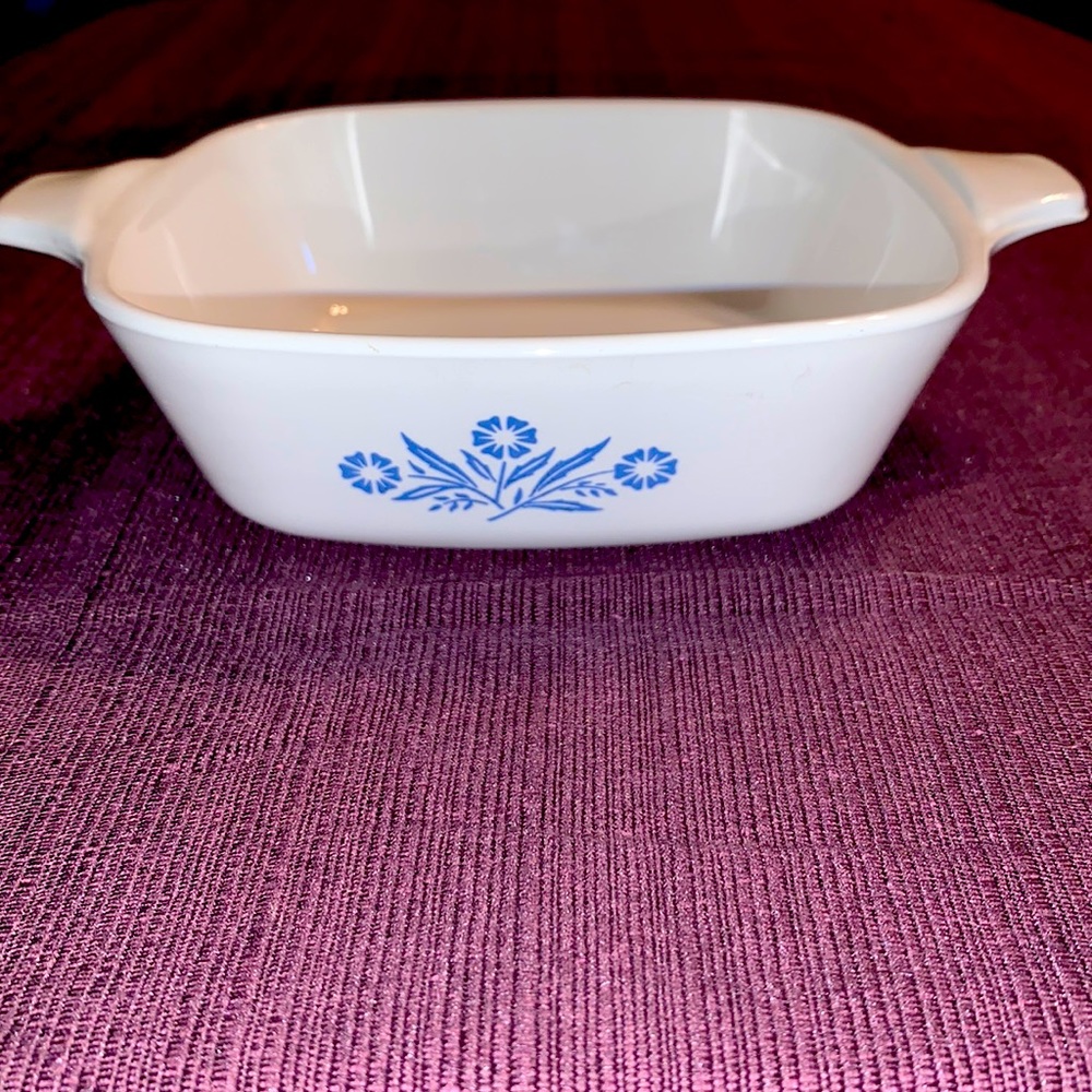 Corning Ware Blue Cornflower Rare Vintage Petite Pan Casserole Dish P-41 5.25”
